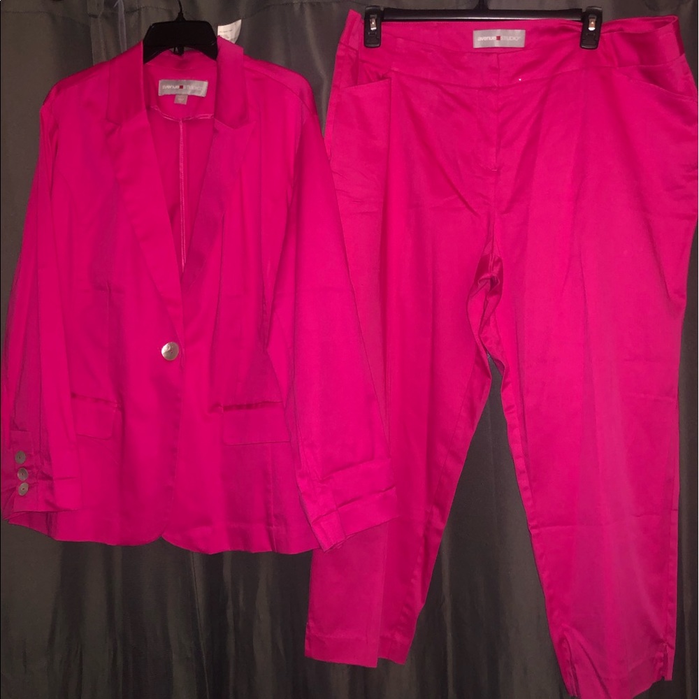 Avenue jacket and pant set